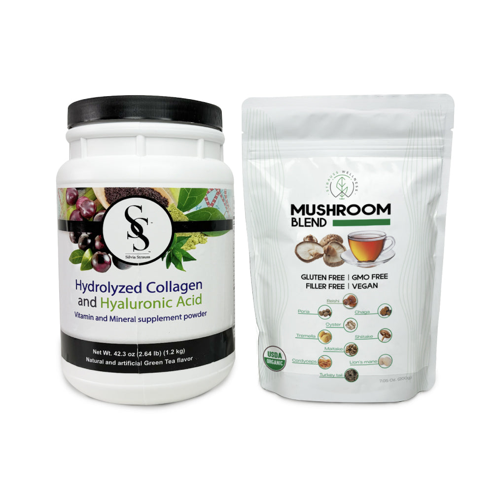 Colágeno Hidrolizado + Hongos Adaptógenos